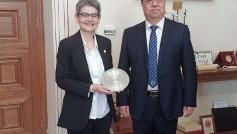 Επίσκεψη του προέδρου και αντιπροσωπείας του SOUTHWEST UNIVERSITY της Κίνας στο ΕΚΠΑ