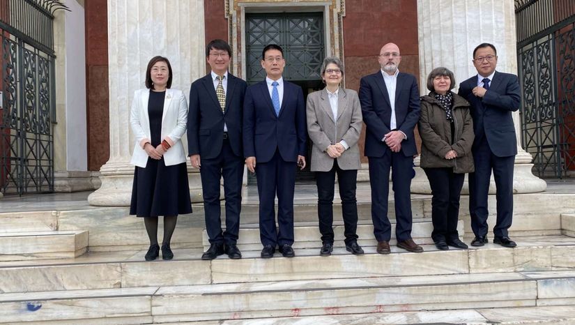 Επίσκεψη αντιπροσωπείας από το Harbin Institute of Technology της Κίνας στο ΕΚΠΑ